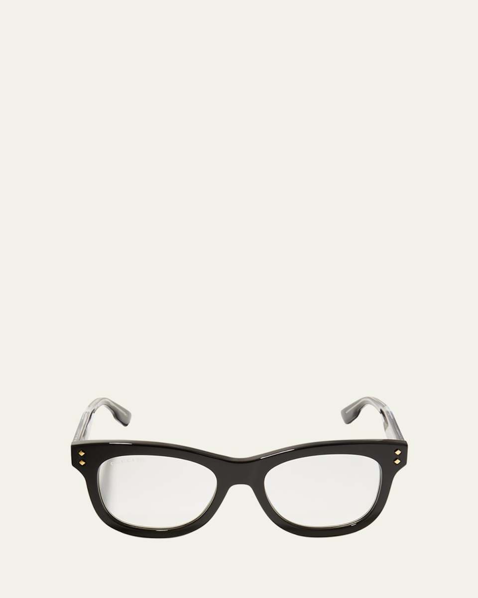 Photochromic Rectangle Acetate Sunglasses